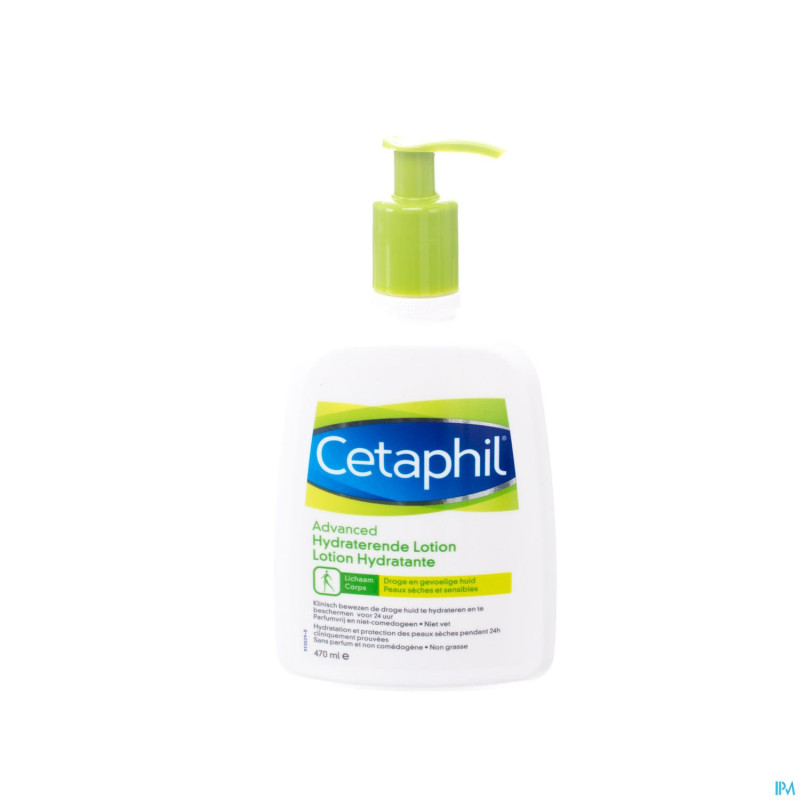 Cetaphil advanced lotion hydratante fl pompe 470ml