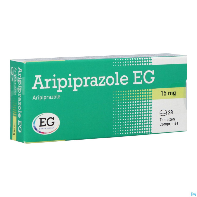 Aripiprazole eg 15mg tabl  28 x 15mg