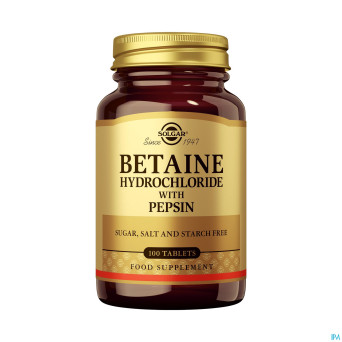 Solgar betaine hydrochloride pepsin    comp 100