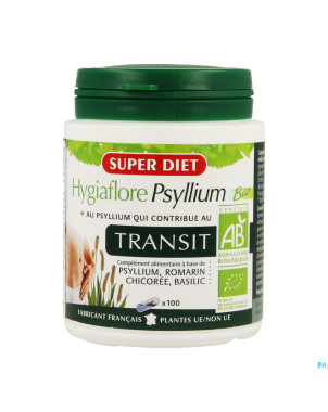 Superdiet hygiaflore psyllium    caps 100