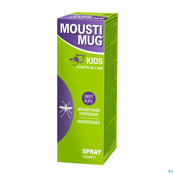 Moustimug 9,5% deet spray    100ml
