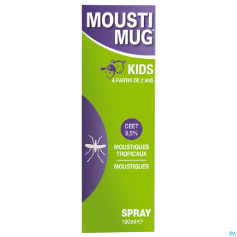 Moustimug 9,5% deet spray    100ml