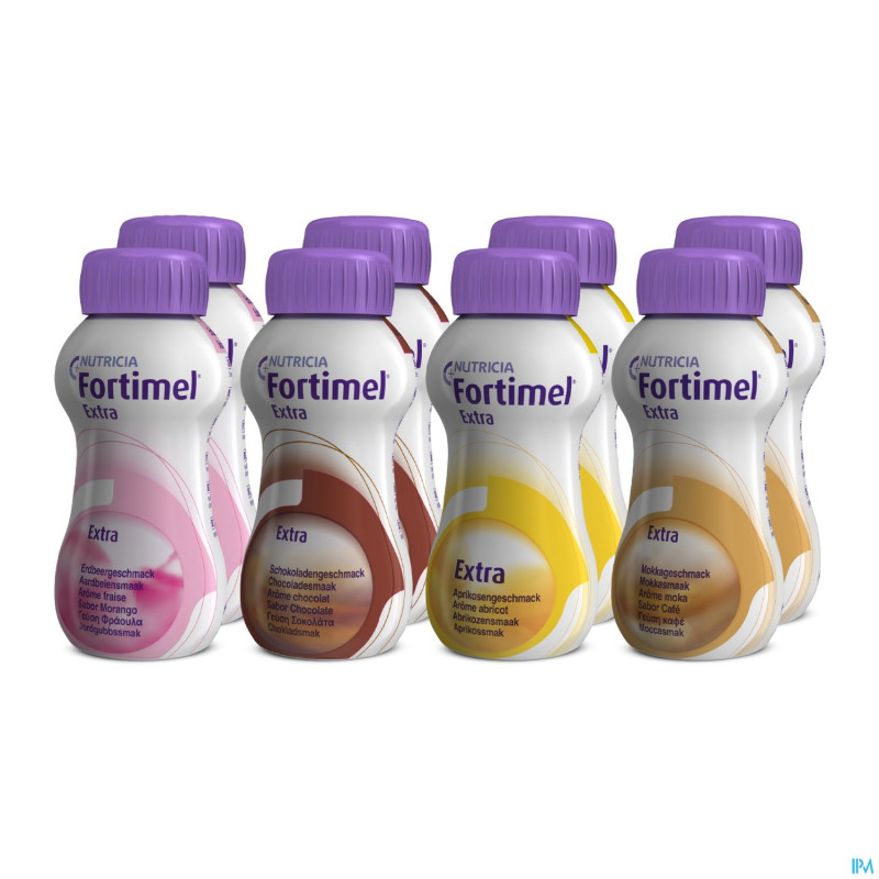 Fortimel extra mixed multipack 8x200ml