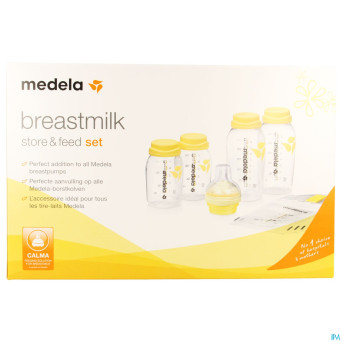 Medela store & feed lait maternel
