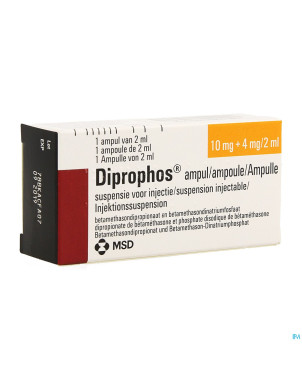Diprophos 10mg/2ml 4mg/2ml susp inj amp 1 x 2ml