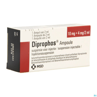Diprophos 10mg/2ml 4mg/2ml susp inj amp 1 x 2ml