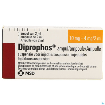 Diprophos 10mg/2ml 4mg/2ml susp inj amp 1 x 2ml