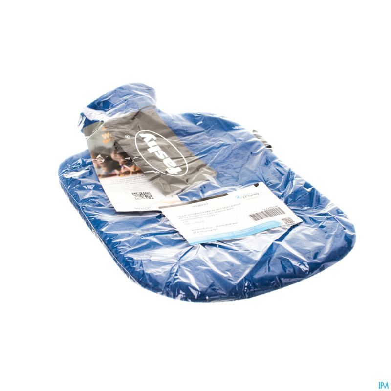 Fashy bouillotte housse bleu