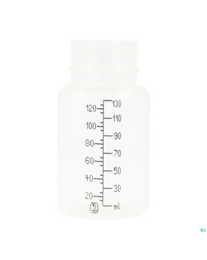 Biberon s/bouchon 130ml al gamma