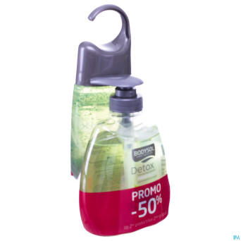 Bodysol detox douche 250ml+ handwash 300ml 2e -50%