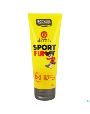 Bodysol ek red devils douche kids 200ml