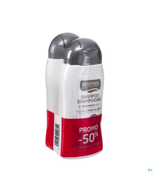 Bodysol shampoo chev. norm 2x200ml 2e-50%