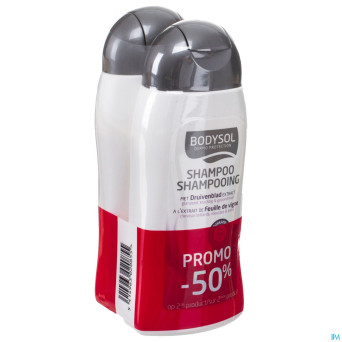 Bodysol shampoo chev. norm 2x200ml 2e-50%