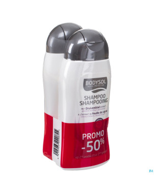 Bodysol shampoo chev. norm 2x200ml 2e-50%