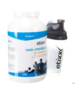 Etixx high protein shake 1kg + shaker