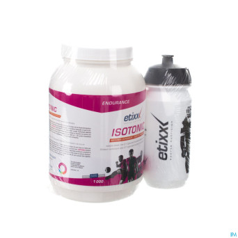 Etixx isotonic powder pasteque 1kg + gourde
