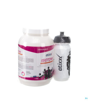Etixx isotonic powder pasteque 1kg + gourde