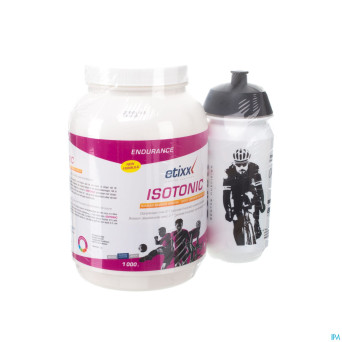 Etixx isotonic powder orange 1kg + gourde