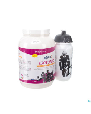 Etixx isotonic powder orange 1kg + gourde