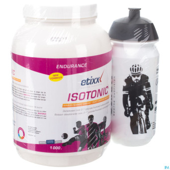 Etixx isotonic powder orange 1kg + gourde