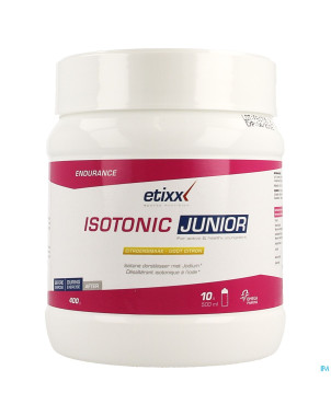 Etixx isotonic powder junior lemon    400g