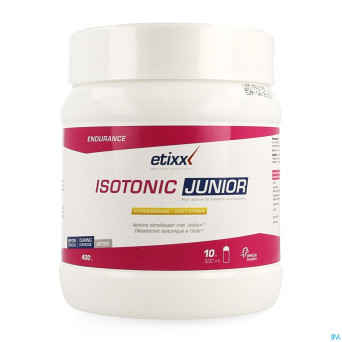 Etixx isotonic powder junior lemon    400g