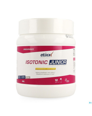Etixx isotonic powder junior lemon    400g
