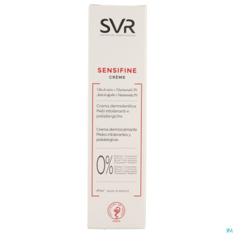 Sensifine creme    fl pompe 40ml
