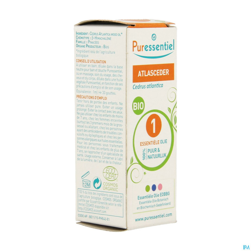 Puressentiel he cedre atlas bio 5ml