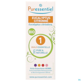 Puressentiel he eucalyptus citron bio 10ml