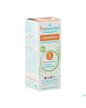 Puressentiel he lemongrass bio 10ml