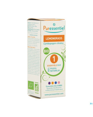 Puressentiel he lemongrass bio 10ml