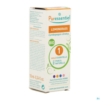 Puressentiel he lemongrass bio 10ml