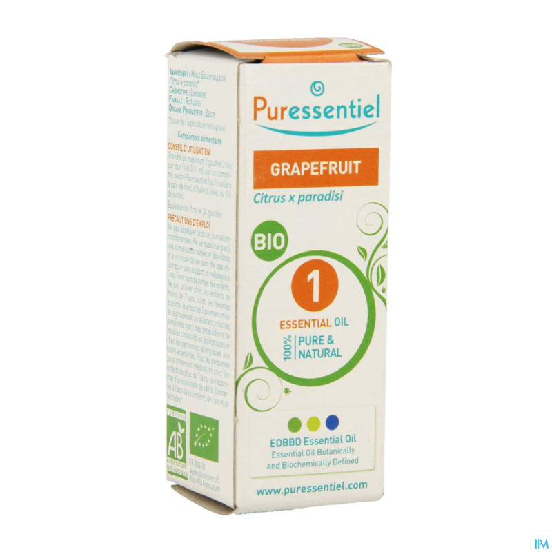 Puressentiel he pamplemousse bio 10ml