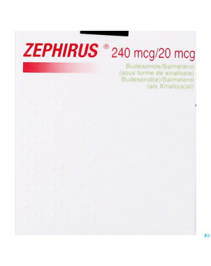 Zephirus 240mcg/20mcg pdr inhal. 60 gel + 1 inhal.