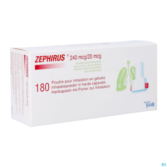 Zephirus 240mcg/20mcg pdr inhal.180 gel + 1 inhal.