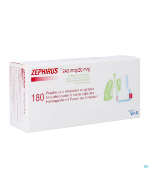 Zephirus 240mcg/20mcg pdr inhal.180 gel + 1 inhal.