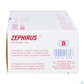 Zephirus 240mcg/20mcg pdr inhal.180 gel + 1 inhal.