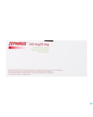 Zephirus 240mcg/20mcg pdr inhal.180 gel + 1 inhal.