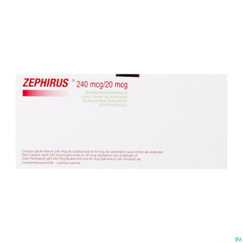Zephirus 240mcg/20mcg pdr inhal.180 gel + 1 inhal.