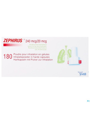 Zephirus 240mcg/20mcg pdr inhal.180 gel + 1 inhal.