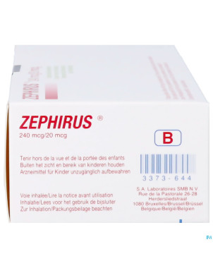 Zephirus 240mcg/20mcg pdr inhal.180 gel + 1 inhal.