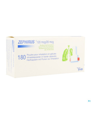 Zephirus 120mcg/20mcg pdr inhal.180 gel + 1 inhal.