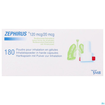 Zephirus 120mcg/20mcg pdr inhal.180 gel + 1 inhal.