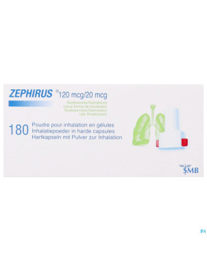 Zephirus 120mcg/20mcg pdr inhal.180 gel + 1 inhal.