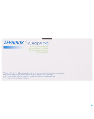 Zephirus 120mcg/20mcg pdr inhal.180 gel + 1 inhal.
