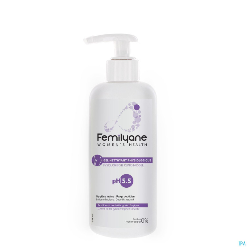 Femilyane wh gel nettoyant physiologique 200ml