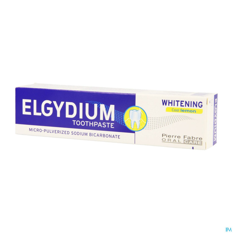 Elgydium dentifrice blancheur citron 75ml