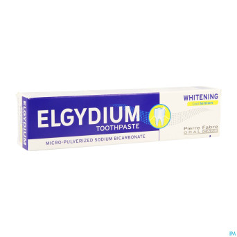 Elgydium dentifrice blancheur citron 75ml