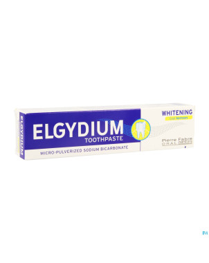 Elgydium dentifrice blancheur citron 75ml